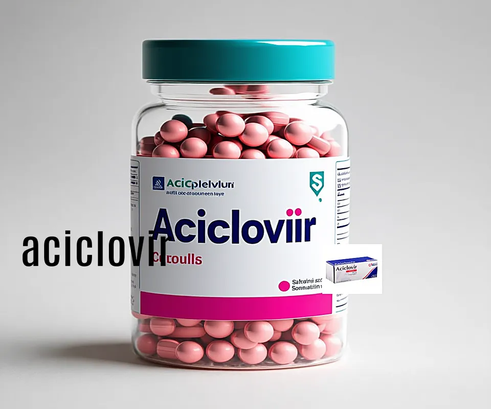 El aciclovir requiere receta medica